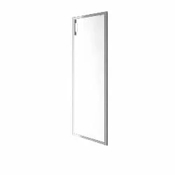 Дверь стекло в раме Лакобел ЙАЛТА ЛТ-С2Р Пр вхите / Lacobel YALTA LT-S2R white