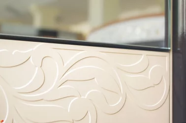 Комплект мебели для спальни Катрин №04 Дуб венге Белый песок Санчо крем Браун вуд