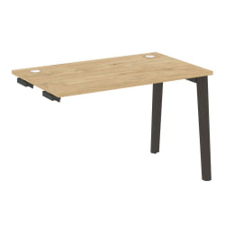 Стол-приставка с опорным элементом ОНИКС ВООД ОВ.СПР-2.7 Тиквуд Светлый/Темный / ONIX WOOD OW.SPR-2.7