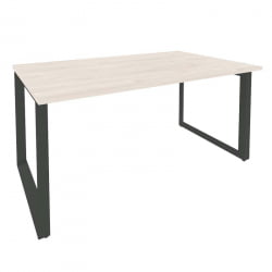 Стол переговорный (1 столешница) ОНИКС О.МО-ПРГ-1.4 Денвер Светлый/Антрацит / ONIX O.MO-PRG-1.4