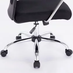 Кресло офисное БРАБИКС Флигхт ЕКС-540 ткань ТВ Черный / BRABIX Flight EX-540 TW