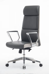 Кресло офисное ЛОНДОН ЛУКС Темно-светло серый / LONDON LUX