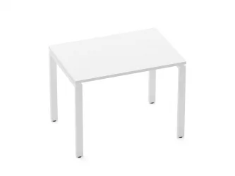 Стол прямой Дека П-обр. каркас 7.07.10 Белый / Deka