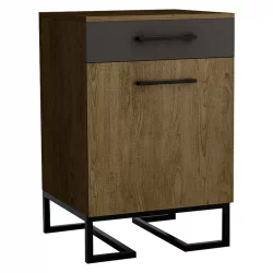 Тумба для обуви Лофт (ТОЯ) Дуб табак/Графит / Loft