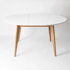 Стол обеденный Орион Плус 100кс100 Эмаль белая / Plus 100x100