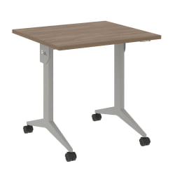 Стол складной мобильный КС-Пулл КС.М-0.7 Дуб Аризона/Серый / X-Pull X.M-0.7