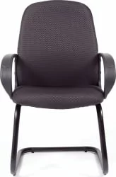 Кресло для посетителя CХАИРМАН 279 В (В) ДжиПи (ДЖП) черно-серый / CHAIRMAN (V) (JP)
