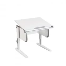 Растущая мебель Парта 1/75 + Стул Белый Серый / Parta Stul