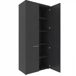 Шкаф для документов с глухими дверьми и топом КСХCС 85.1 Легно Темный / XHCS