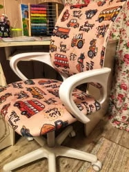 Детское кресло CХАИРМАН КИДС 103 Автобусы / CHAIRMAN KIDS