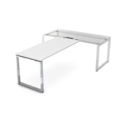 Брифинг-приставки ГЛОСС ЛИНЕ НБП-О.008 Белый Премиум / GLOSS LINE