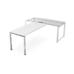 Брифинг-приставки ГЛОСС ЛИНЕ НБП-П.009 Белый Премиум / GLOSS LINE