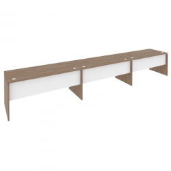 Рабочая станция ОНИКС О.РС-3.4.7 Дуб Аризона/Белый / ONIX O.RS-3.4.7