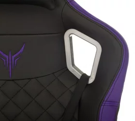 Геймерское кресло Книгхт Оутридер Блаcк-Виолет / Knight Outrider Black-Violet