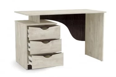 Стол письменный Лючия 33.23 Бетон пайн белый Венге