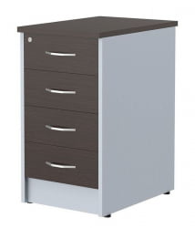 Тумба приставная ИМАГО ТП-4.1А Венге Магия Металлик / IMAGO