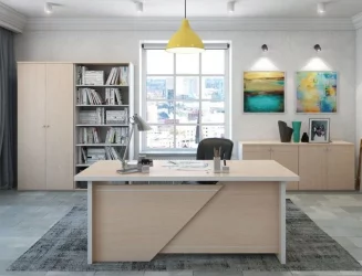 Стол письменный 220 ЗОМ27510302 Дуб шамони светлый / ZOM27510302