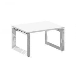 Стол журнальный на О-образном м/к ОНИКС ДИРЕCТ ЛУКС М-О.МО-СДЖ-1 Белый бриллиант / ONIX DIRECT LUX M-O.MO-SJ-1