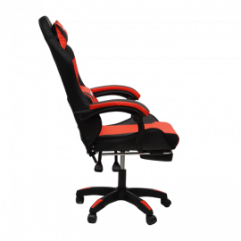 Кресло 1209 КИНГКУЕЕН, цвет черный/красный с подсветкой, 1209-блаcк-ред-масс-лед / KINGQUEEN, 1209-black-red-mass-led