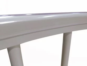 Кровать-трансформер с двумя матрасами и маятником Меррй Хаппй Мини матовая Слоновая кость (3 в 1) / Merry Happy Mini