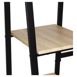 Стол на металлокаркасе БРАБИКС ЛОФТ CД-006 Дуб натуральный / BRABIX LOFT CD-006