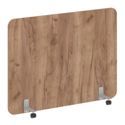 Перегородка на металлических опорах, на роликах Р-лине ДП.Р-160-120 Дуб Табак / R-line DP.R-160-120