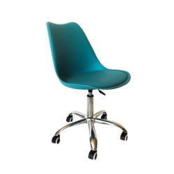 Стул офисный БЛОК СН пластиковый бирюзовый / BLOK SN