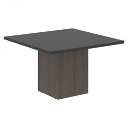 Стол для заседаний центральный ВЕЛИОН ВCCТ 1212.1 Яшма черный Дуб Сильвер / VELION VCCT