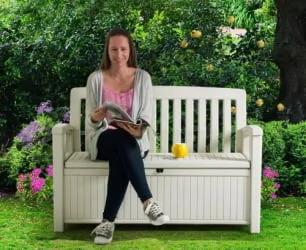 Скамья ПАТИО БЕНCХ 227 Л Коричневый / PATIO BENCH L