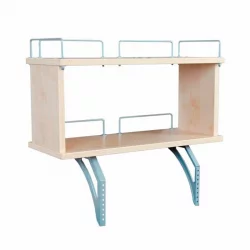 Растущая мебель Полка_зз 1/600 (Полка_зз 7/600) Клен Бежевый / Polka_zz (Polka_zz