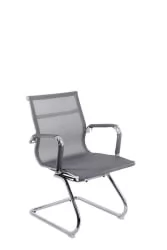 Кресло для посетителей Опера CФ сетка Серый / Opera CF