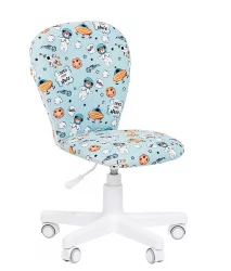 Детское кресло CХАИРМАН ТИН (Кидс) 105 белый пластик Спасе / CHAIRMAN (Kids) Space