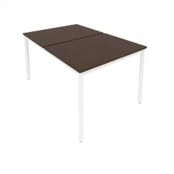 Рабочая станция на металлокаркасе СЛИМ СЙСТЕМ С.СП-3.3 Венге-Белый / SLIM SYSTEM