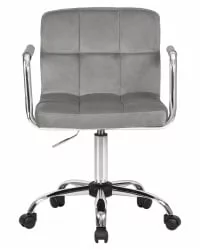 Компьютерное кресло ДОБРИН ТЕРРЙ Серый велюр МДЖ9-75 / DOBRIN TERRY MJ9-75