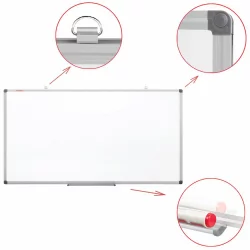 Доска магнитно-маркерная БРАУБЕРГ Екстра 120х240 см / BRAUBERG Extra