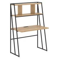 Стол компьютерный ЛОФТИС ЛCД 1160 Дуб Бофорд/Черный / LOFTIS LCD