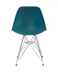 Стул обеденный ДОБРИН ДСР (ножки хром, цвет морской волны (Г-05)) 4 шт / DOBRIN DSR (G-05))