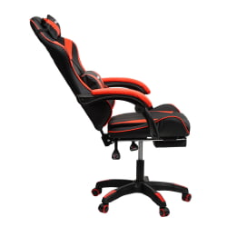 Геймерское кресло 088 цвет черный/красный с массажем 088-блаcк-ред-масс / 088-black-red-mass