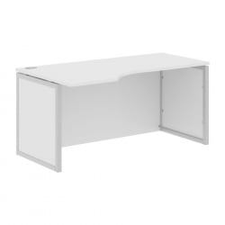 Стол письменный левый КСТЕН-КП КСКПCЕТ 169Х Л Белый Серый / XTEN-QP XQPCET 169H L