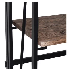 Стеллаж БРАБИКС ЛОФТ СХ-001 Мореный дуб / BRABIX LOFT SH-001