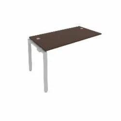 Проходной наборный элемент рабочей станции Метал Сйстем Б.ПРС-СП-1.3 Венге/Серый / Metal System