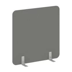 Перегородки на металлических опорах на фетровых подпятниках Р-лине ДП.Ф-120-120 Металлик / R-line DP.F-120-120