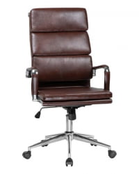Офисное кресло для руководителей ДОБРИН АРНОЛД (коричневый) / DOBRIN ARNOLD