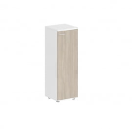 Шкаф средний правый Сигма СГ.804.ВХ.ОД.Р Белый Дуб темный / Sigma SG.804.WH.OD.R