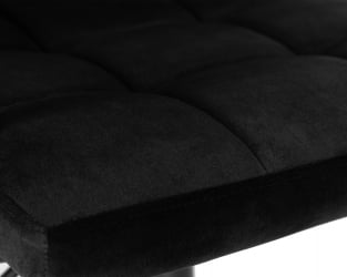 Компьютерное кресло ДОБРИН ТЕРРЙ БЛАCК (черный велюр (МДЖ9-101)) / DOBRIN TERRY BLACK (MJ9-101))