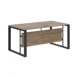 Стол руководителя ЕНИО ЕСТ 169 Кария Пальмира/Антрацит / ENIO EST