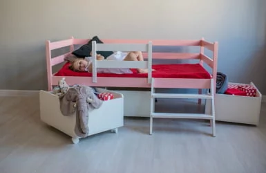 Ящик для детской кровати РооРоом ВК-11 Белые / RooRoom VK-11