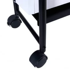 Подставка для системного блока с регулировкой по высоте ЕУРЕКА ЕРК-CС-01Б Черная / EUREKA ERK-CS-01B