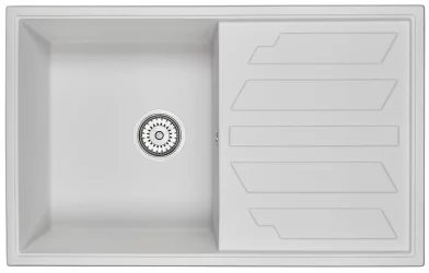Кухонная мойка ГРАНУЛА 8002 Арктик / GRANULA