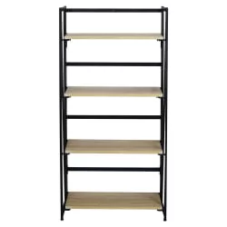 Стеллаж БРАБИКС ЛОФТ СХ-001 Дуб натуральный / BRABIX LOFT SH-001